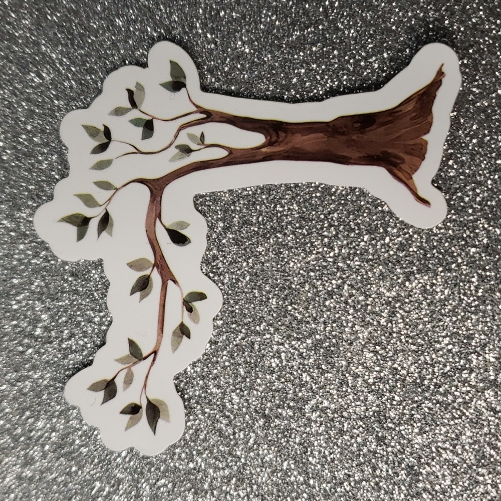 NATURE FLOWER WATERPOOF Sticker Tree